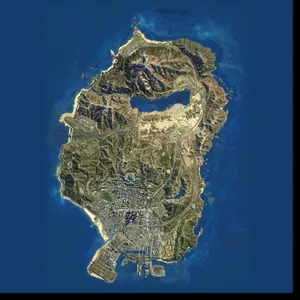 Grand Theft Auto V interactive map