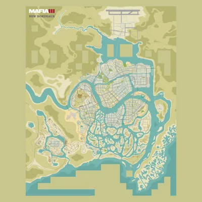 Mafia III: Definitive Edition interactive map