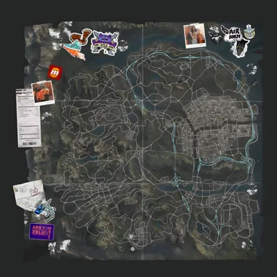 Need for Speed Unbound interactive map