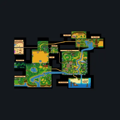 Stardew Valley interactive map