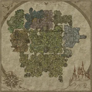 V Rising interactive map